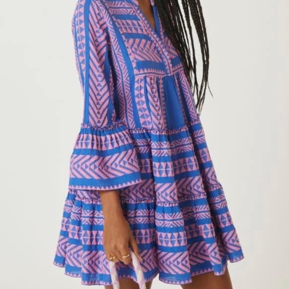 Devotion Twins Embroidered Ella Tunic Dress